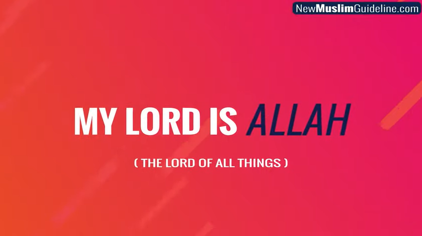 My Lord is Allah