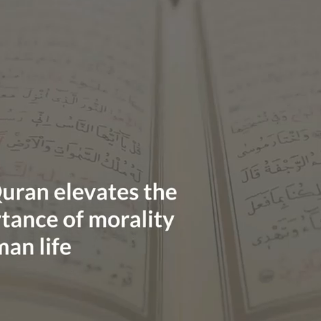 Morality in The Quran